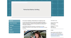 Desktop Screenshot of fahrschuleschilling.de